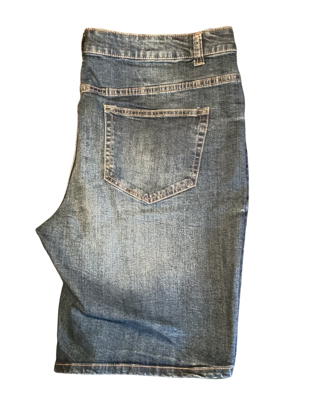 NWOT George Men’s Blue Slim-fit Denim 5-Pocket Jean Shorts - Picture 6 of 6